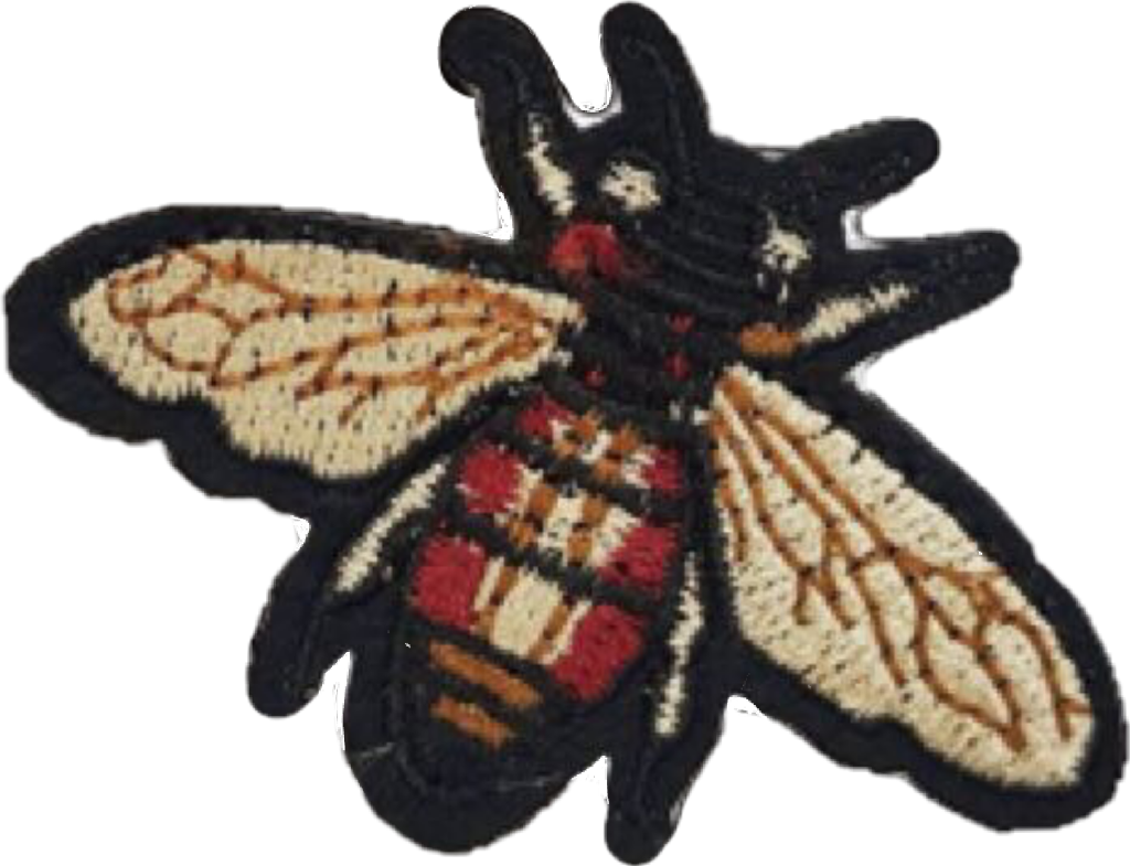 #gucci - Gucci Bee Logo Transparent (1024x785), Png Download