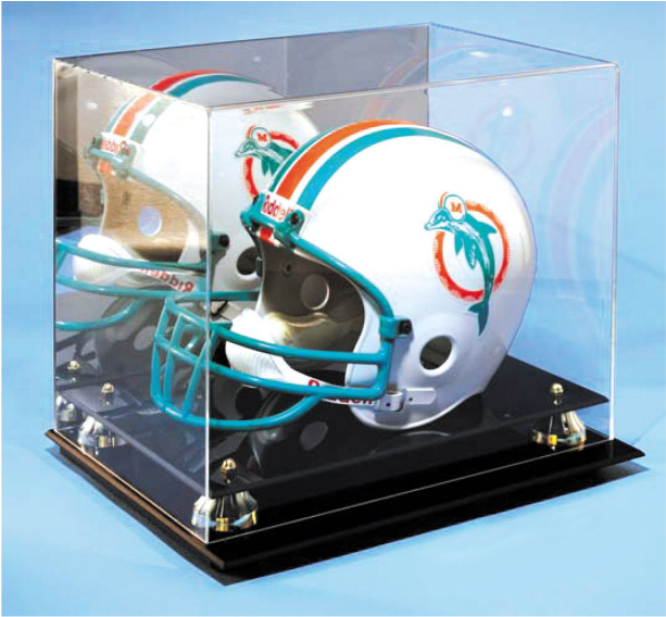 Football Helmet Display Case D245 (612x800), Png Download