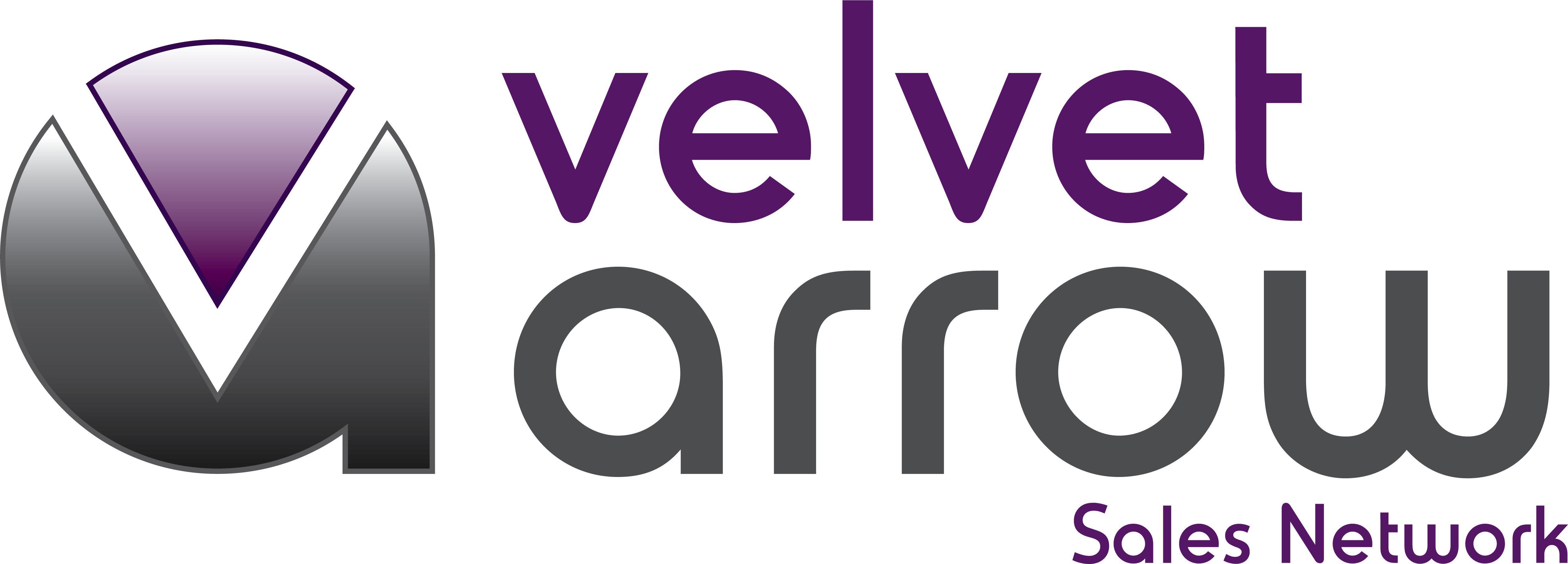 Velvet Arrow Velvet Arrow - Graphic Design (5022x1808), Png Download