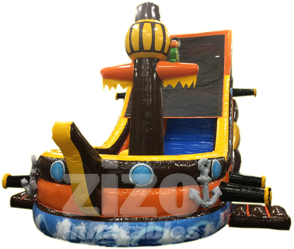 Pirate Boat Slide - Dragon Boat (960x960), Png Download
