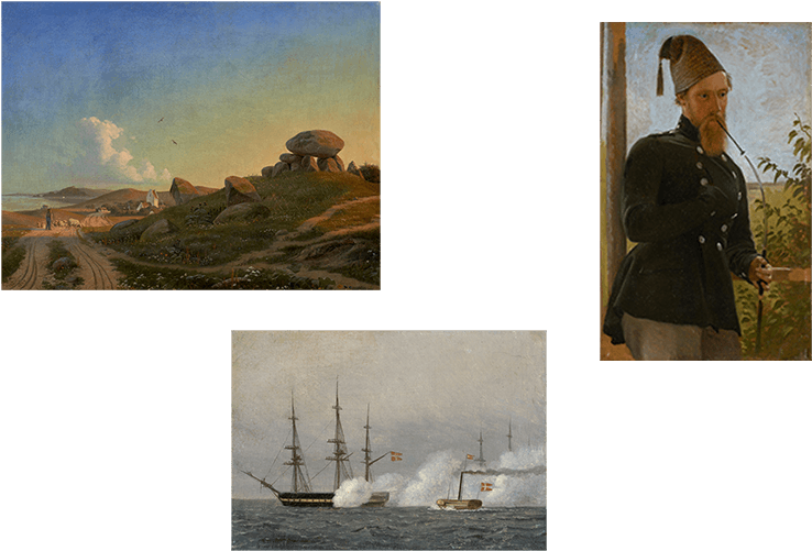 The Golden Age Of Danish Painting - Windjammer (840x560), Png Download