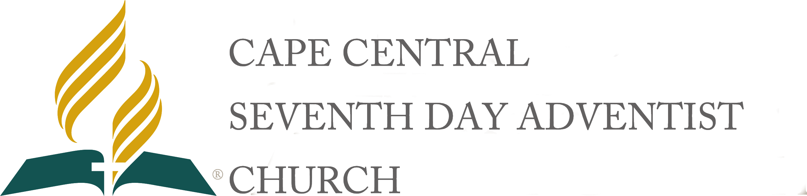 Cape Central Sda Church - Seventh Day Adventist Church (2702x666), Png Download