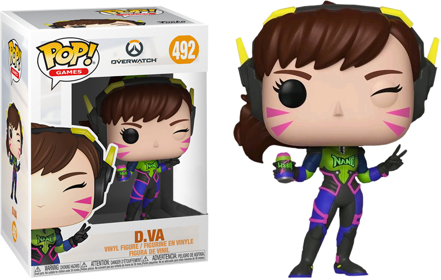 Overwatch - Nano Cola Dva Pop (878x558), Png Download