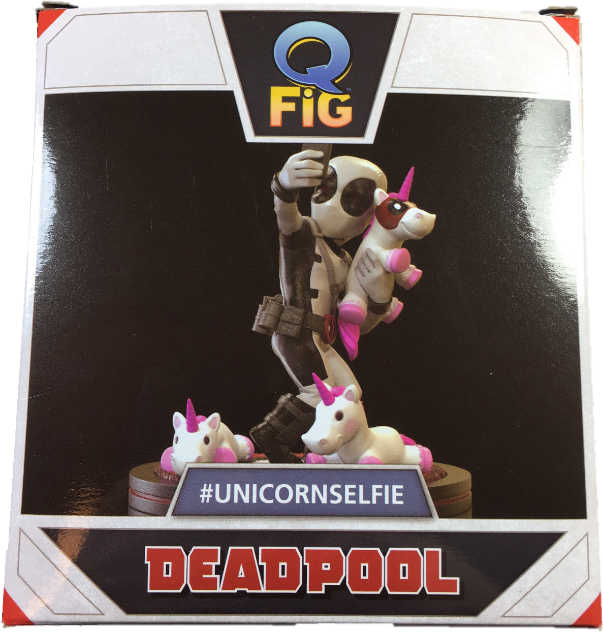 Load Image Into Gallery Viewer, Geek Fuel Exp Exclusive - Deadpool Unicorn Selfie Qmx (1200x1600), Png Download