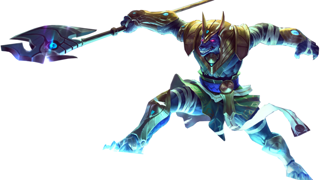 Nasus Vs Rengar - League Of Legends Nasus Png (1100x618), Png Download