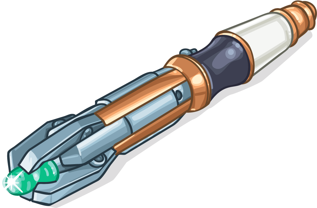 Sonic Screwdriver - Explosive Weapon (1024x1024), Png Download