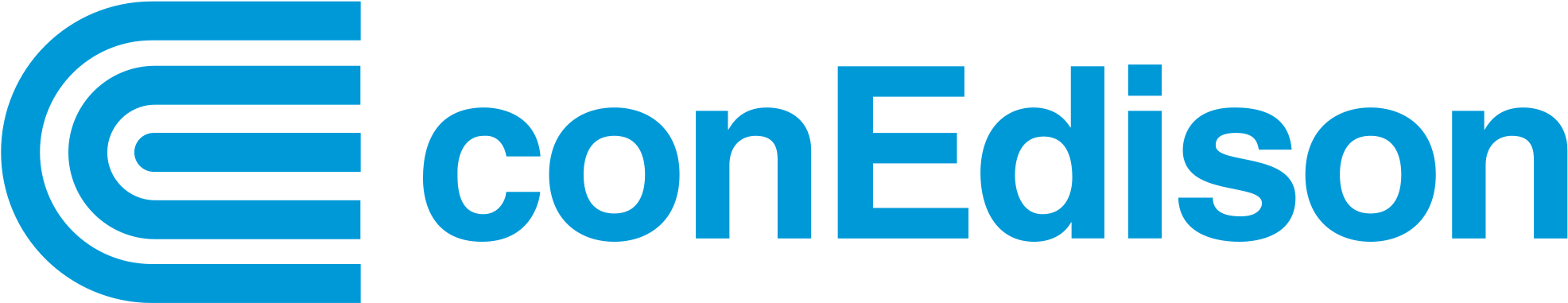Consolidated Edison Logo - Con Edison Logo Png (2000x408), Png Download