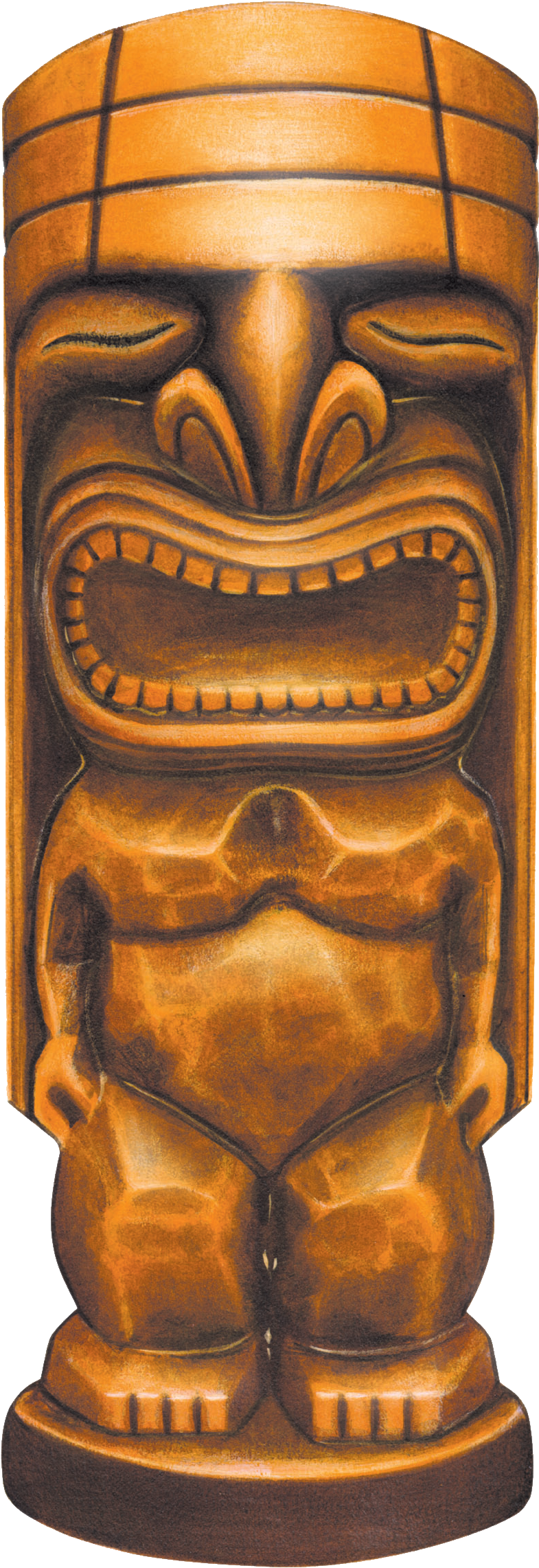 Tiki-png 220095 - Tiki Png High Res (819x2309), Png Download