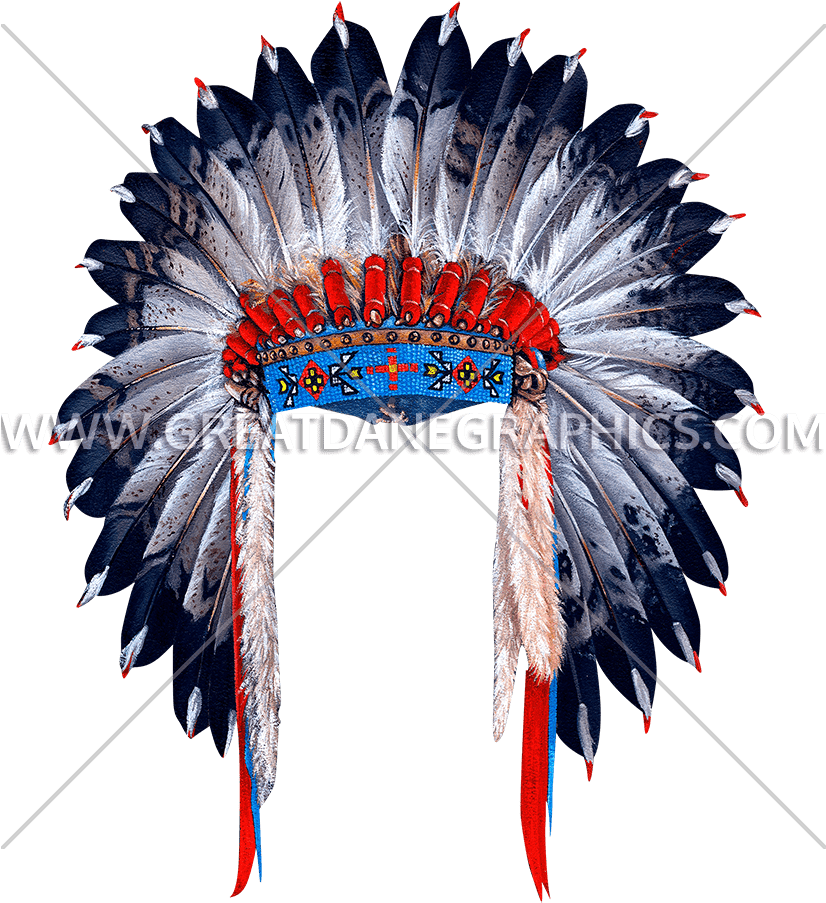 Indian Head Dress - Indian Feather No Background (825x989), Png Download