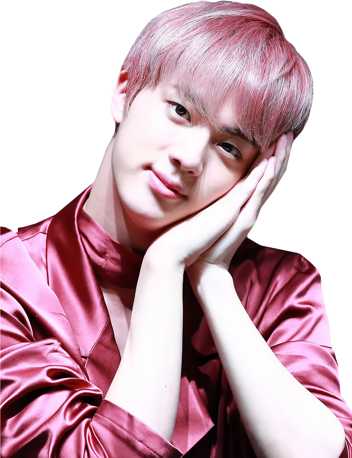 Bts Jin Pink Princess (1200x1800), Png Download