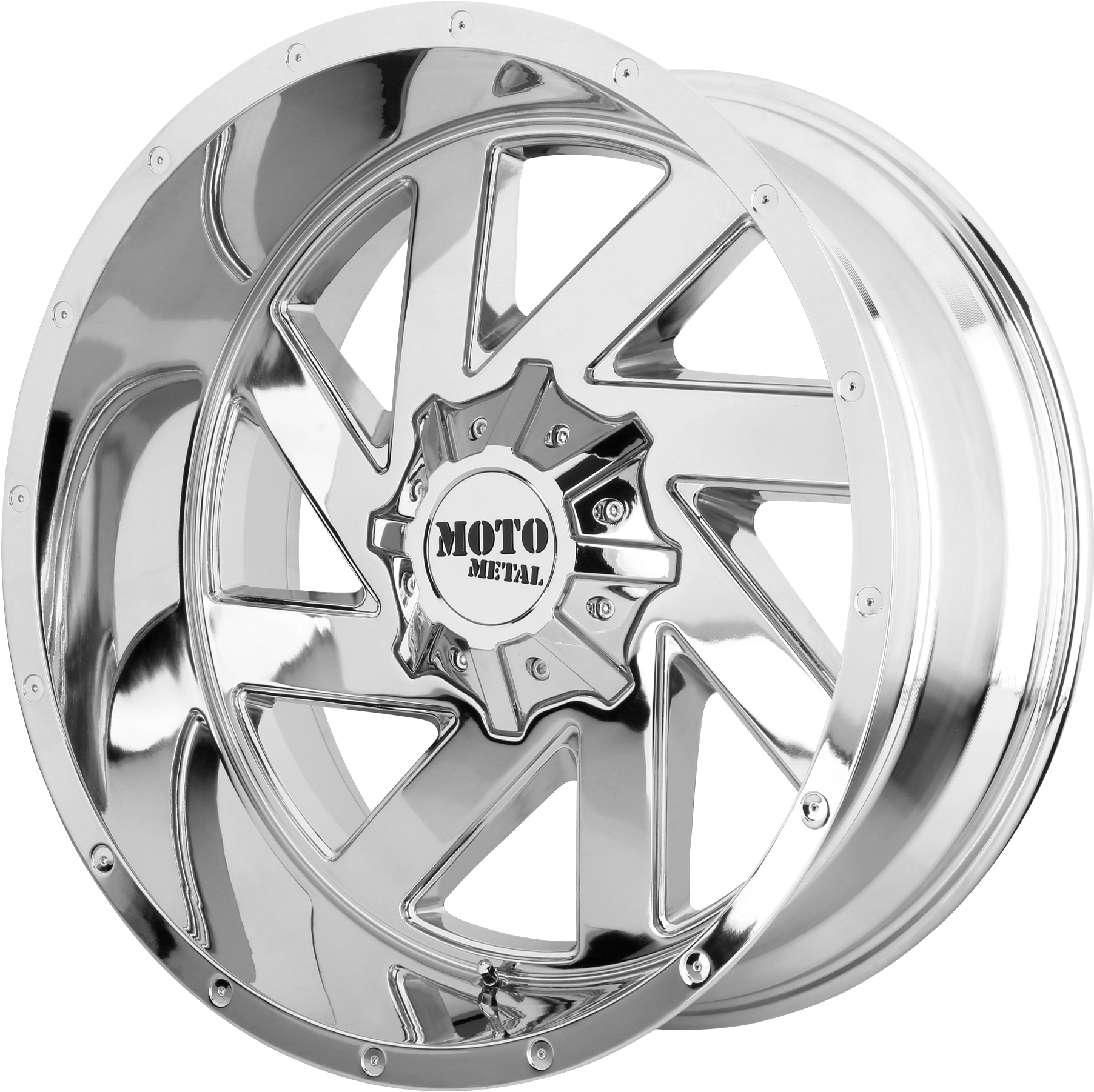 Melee 20×9 8×165 - Moto Metal Melee (2000x2000), Png Download