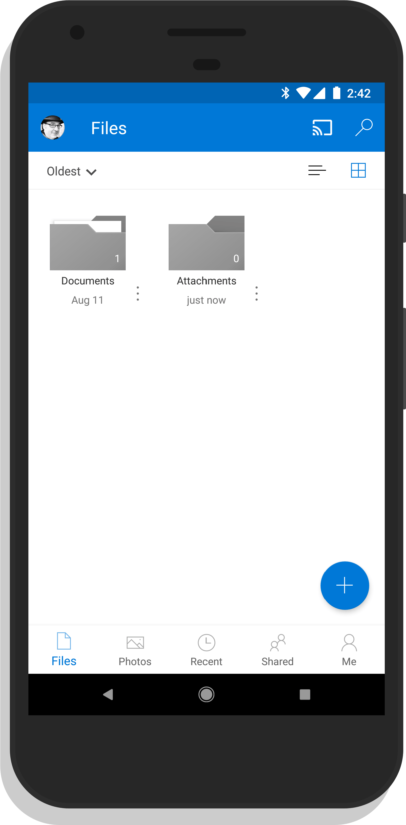 Microsoft Onedrive For Android Gains Ability To Recover - Stripe Payment Android (2134x3840), Png Download