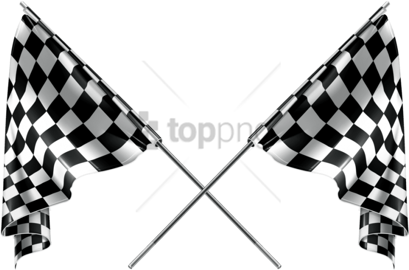Free Png Download Finish Line Clip Art Png Png Images - Checkered Flag No Background (850x565), Png Download