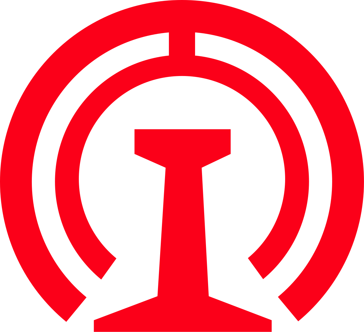 Korean State Railway Wikipedia - Korean Railway Logo (1200x1096), Png Download