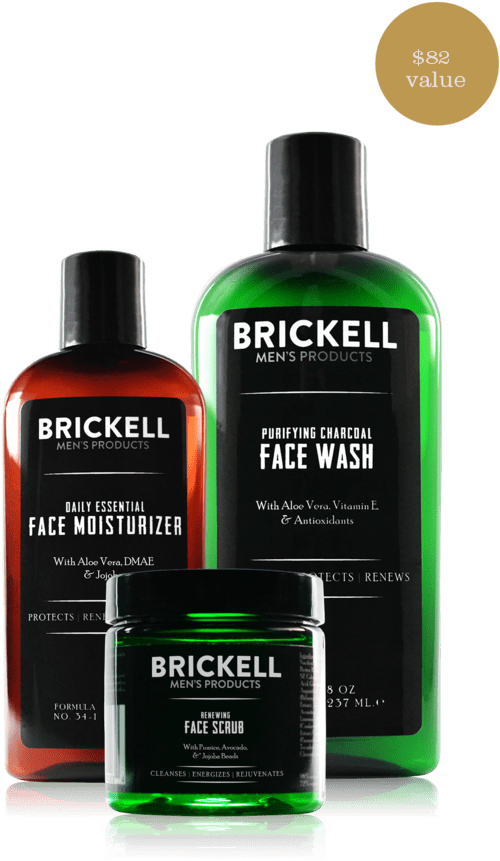 Download Mens Skin Care Kit Men's Face Care Kit Full Size PNG Image