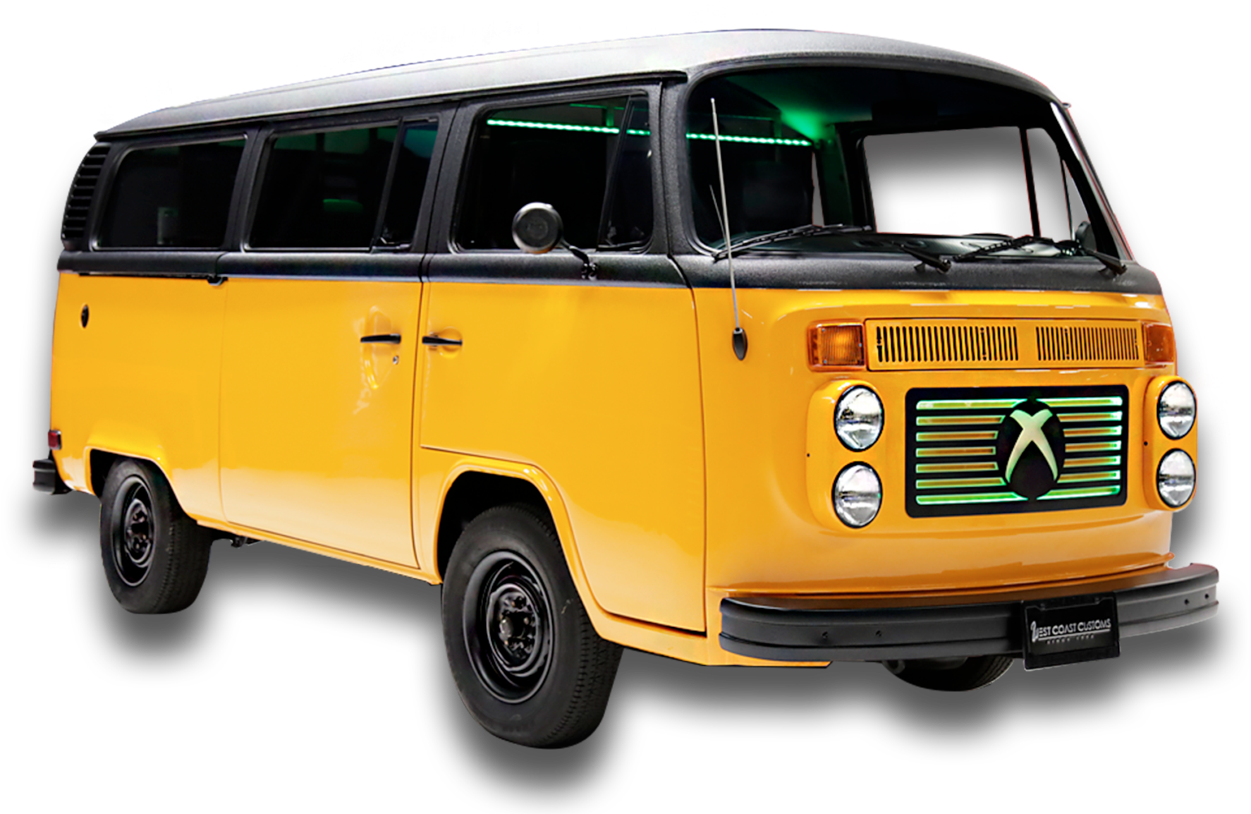 Year - West Coast Customs Vw Bus Cost (2048x1193), Png Download