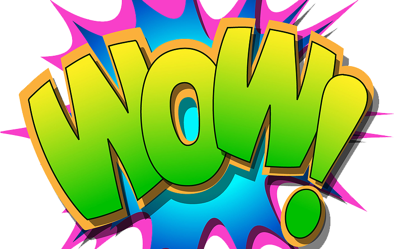 Wow-792x500 - Wow Bam (792x500), Png Download