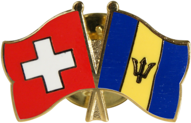 Barbados Friendship Flag Pin, Badge - Flag (1500x997), Png Download