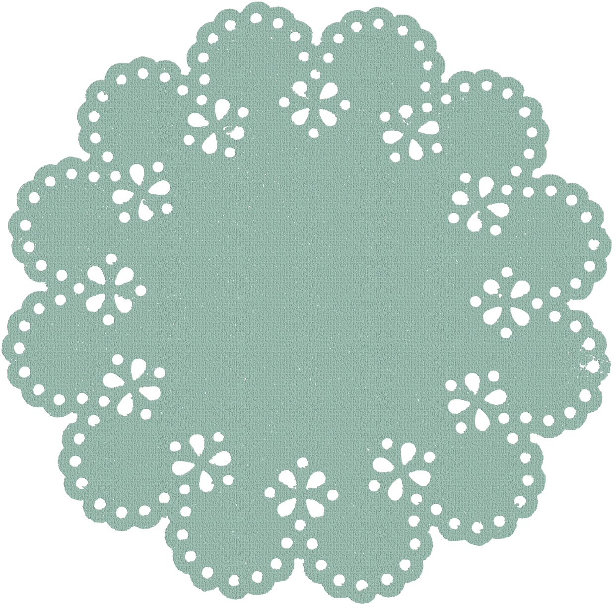 Paper Doily Embellishment Iridescent - Doily Paper Design Pattern Png (1280x1280), Png Download