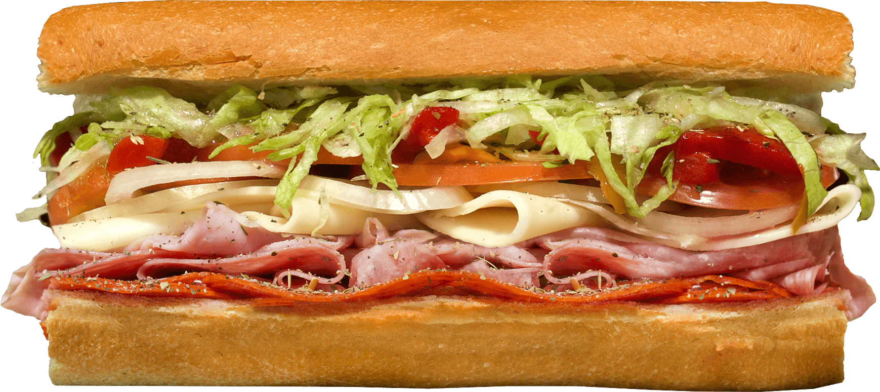Irresistible Italiano - Submarine Sandwich (1739x774), Png Download