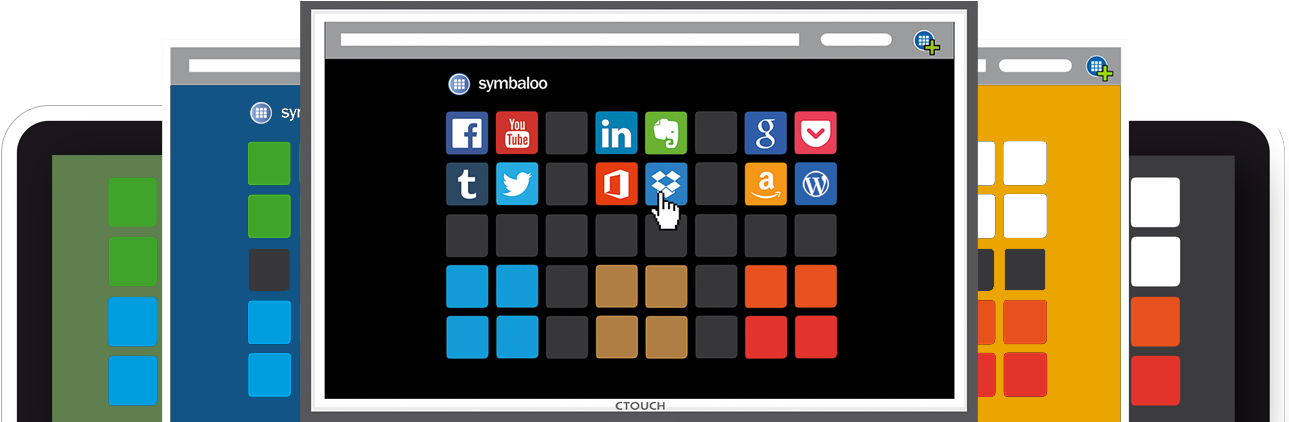 Upload Your Own Background Image - Symbaloo (1300x421), Png Download