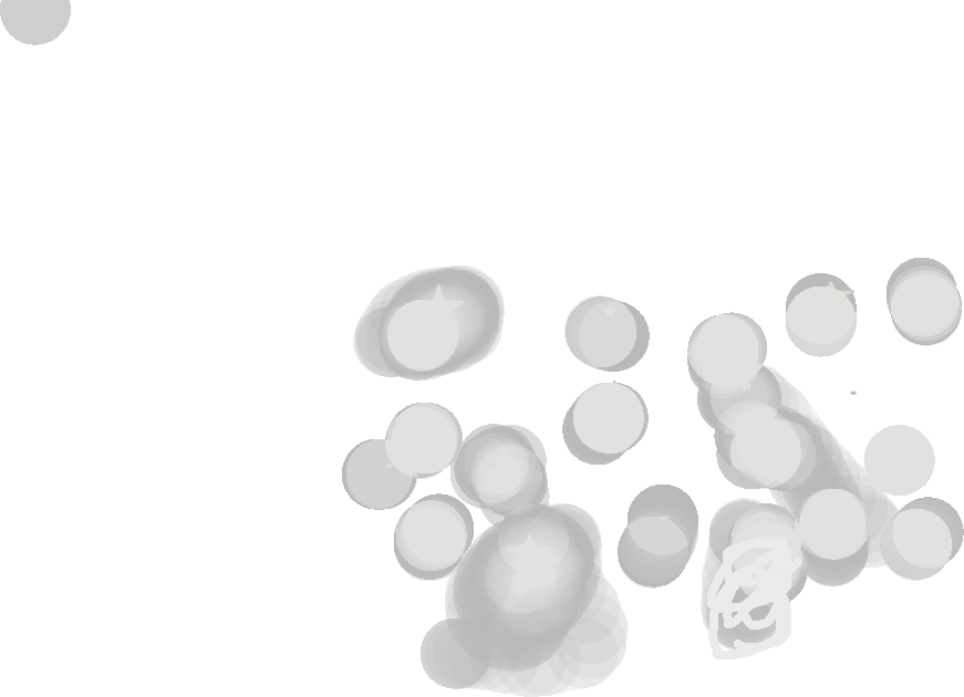 Clouds 1 - Cloud - Circle (871x630), Png Download