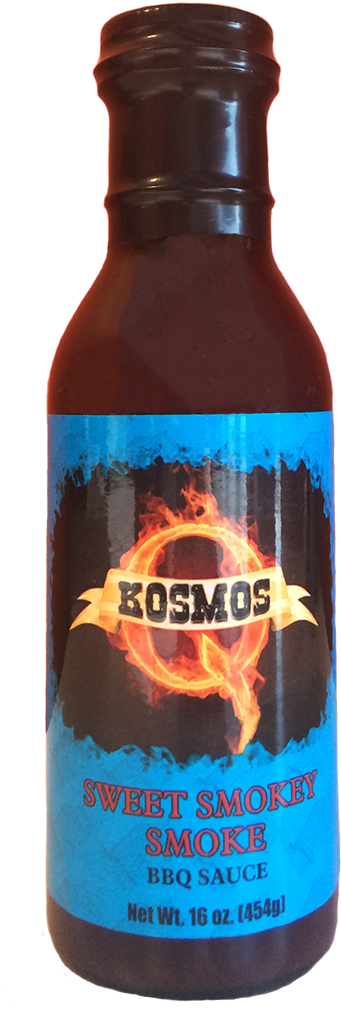 Kosmo's Sweet Smokey Smoke Bbq Sauce 16 - Glass Bottle (1024x1024), Png Download