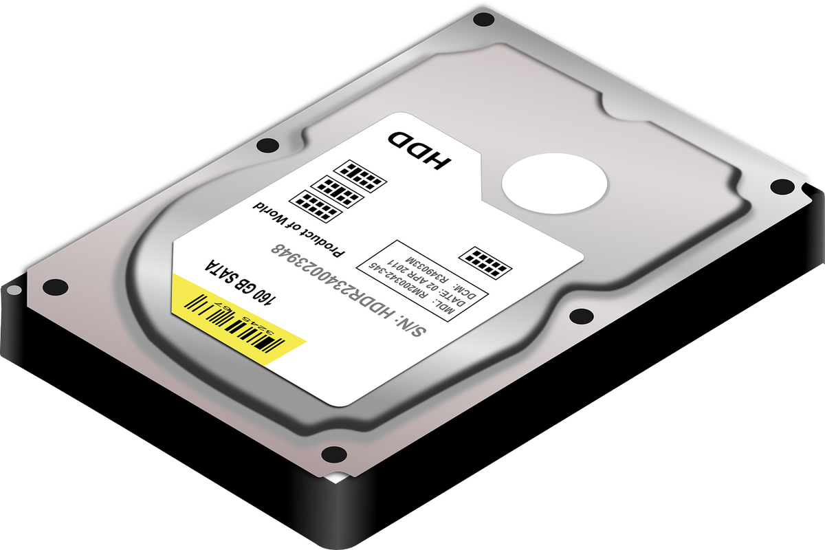 How To Install A Hard Disk In Computer Desktop Pc Step - Computer Hdd (1200x800), Png Download