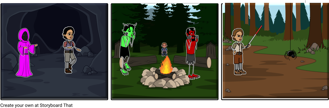 The Hobbit - Cartoon (1164x385), Png Download