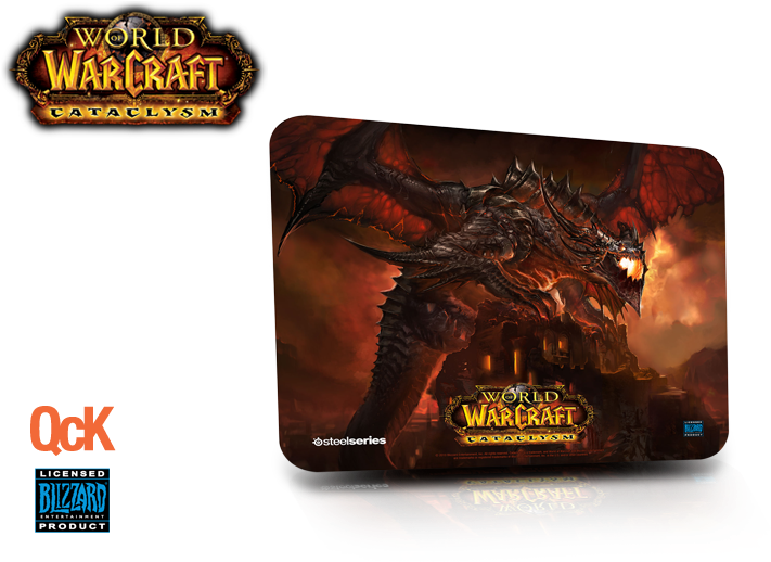 Steelseries Qck Goblin Edition - World Of Warcraft Cataclysm (746x535), Png Download