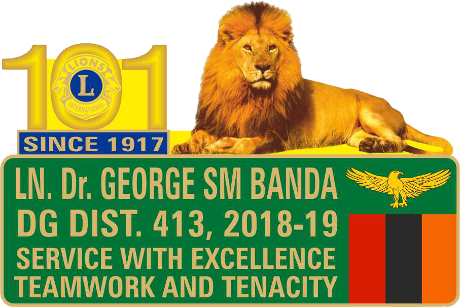 48th Lions District - Masai Lion (907x605), Png Download