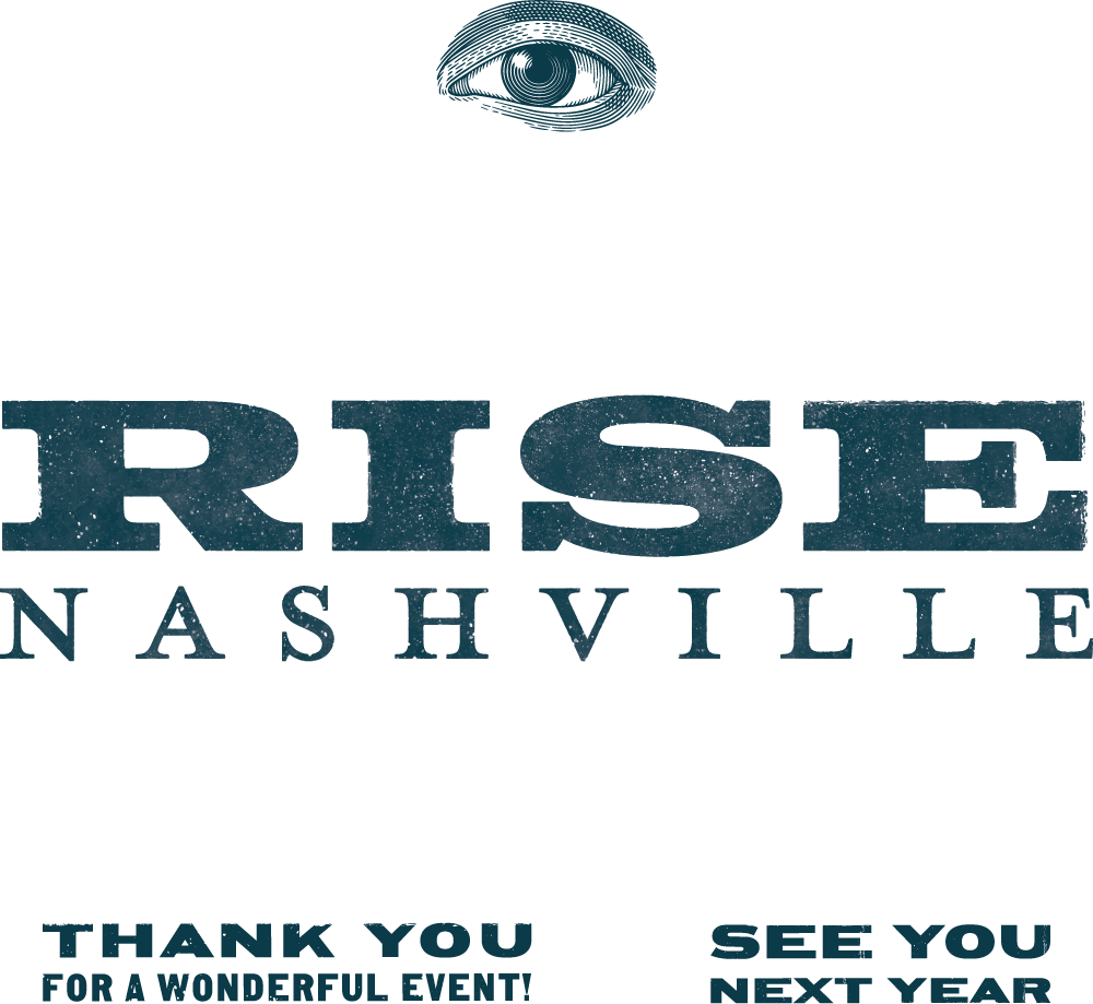 Rise Nashville Logo - Poster (1000x919), Png Download