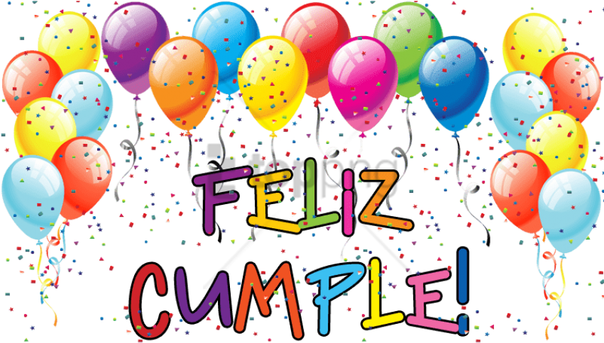 Free Png Feliz Cumpleaños Png Image With Transparent - Feliz Cumpleaños (850x506), Png Download