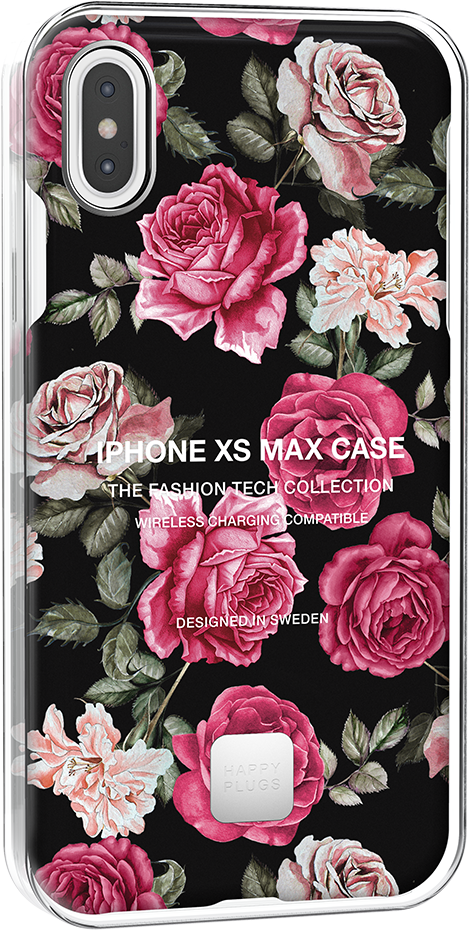 Iphone Xs Max Case Vintage Roses - Iphone Xs Max Case Roses (999x999), Png Download