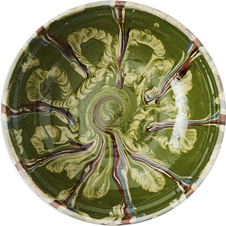 Vintage Bowl - Circle (800x800), Png Download