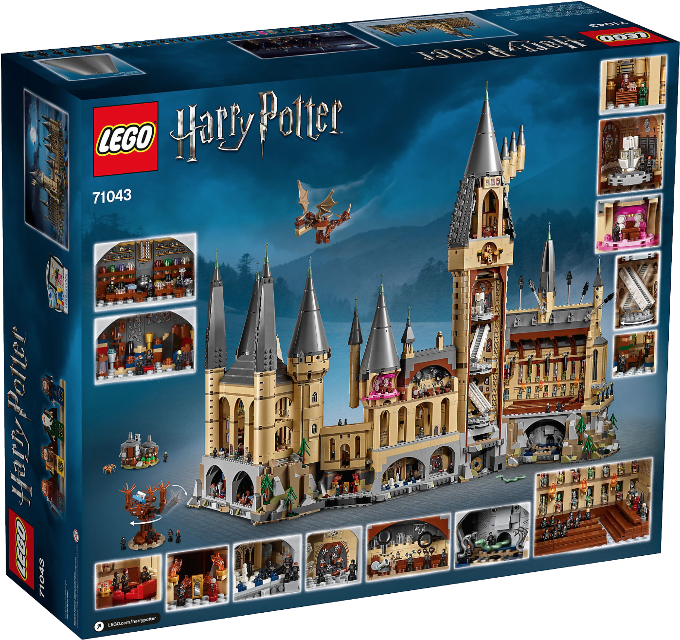 Lego 71043 Harry Potter Hogwarts Castle - Lego Harry Potter 71043 Hogwarts Castle (1562x1365), Png Download