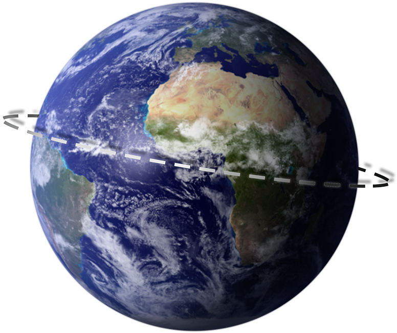 Fanny Tracker - Planet Earth Rotating Gif (800x672), Png Download