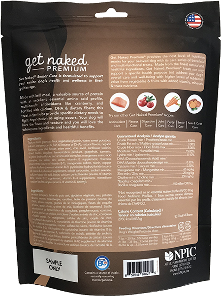 Get Naked Premium® Senior Care - Box (600x600), Png Download