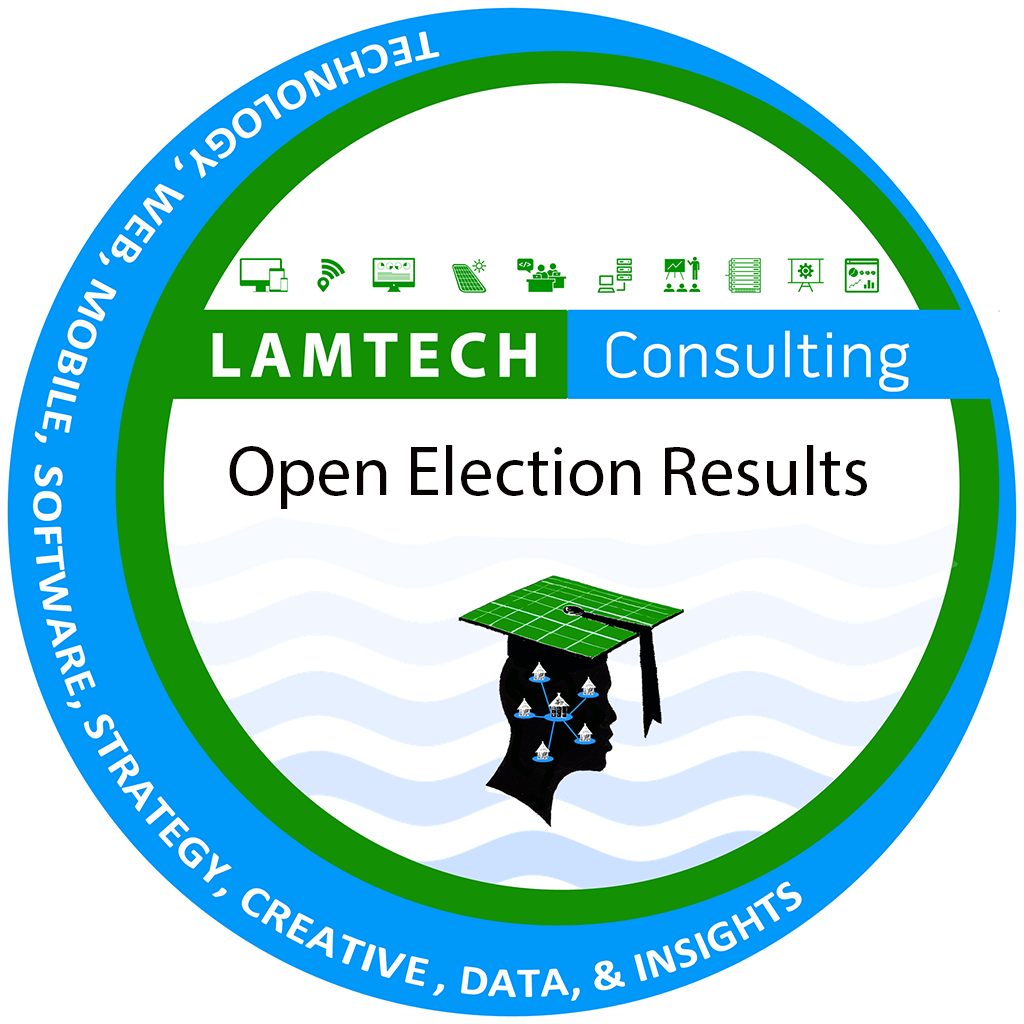 Lam-tech Open Elections Logo (1024x1024), Png Download