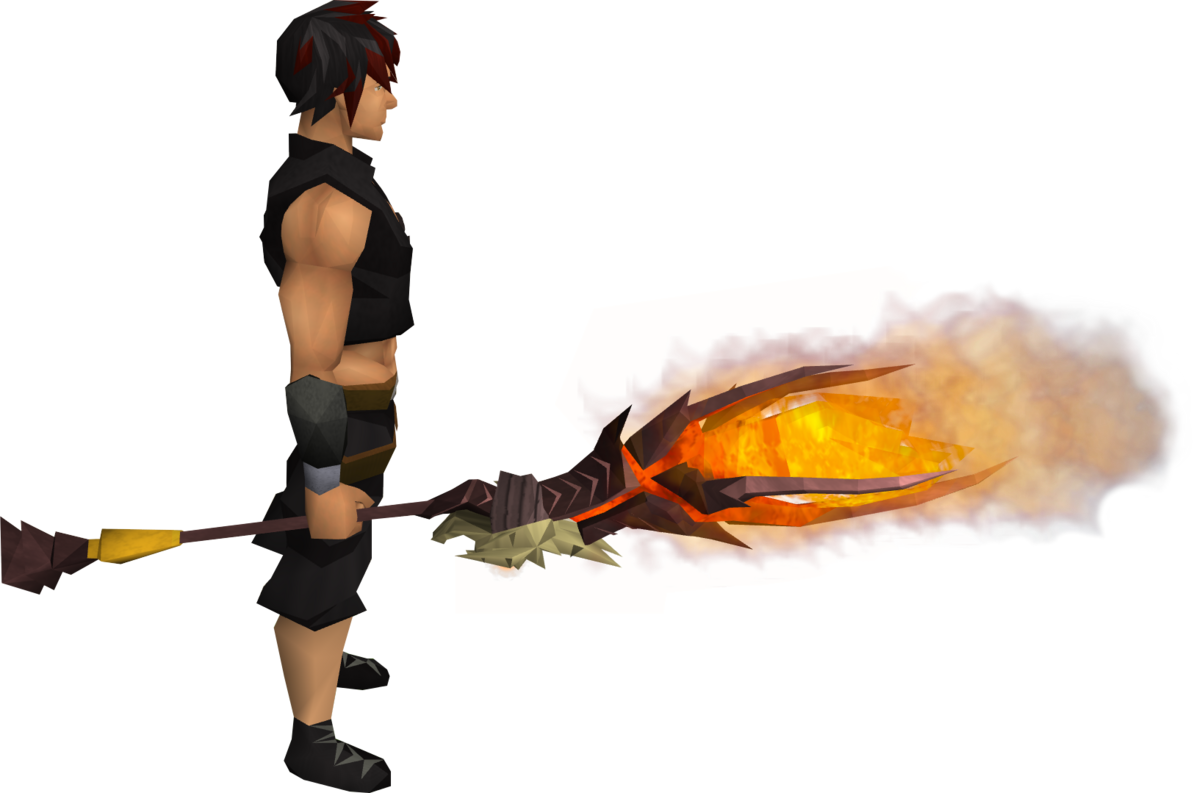 Fire Staves (1199x793), Png Download
