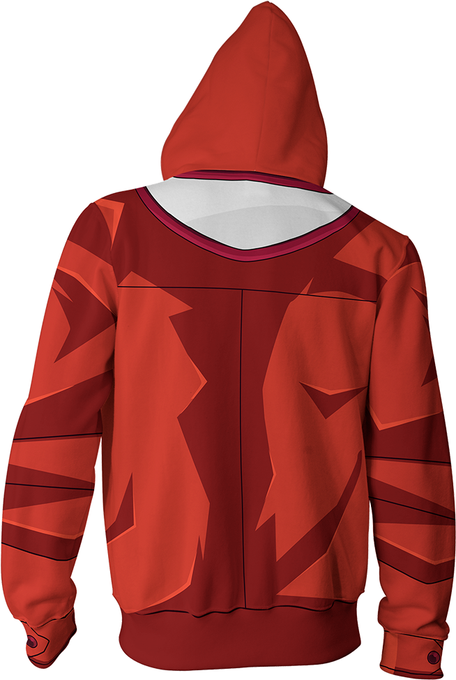 Yu Gi Oh Jaden Yuki Cosplay Zip Up Hoodie Jacket Fullprinted - You Me At Six Hold (1024x1024), Png Download