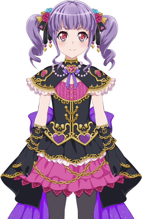 Ako Udagawa - Abyssal Necromancer - Costume - Bandori - Illustration (1000x932), Png Download