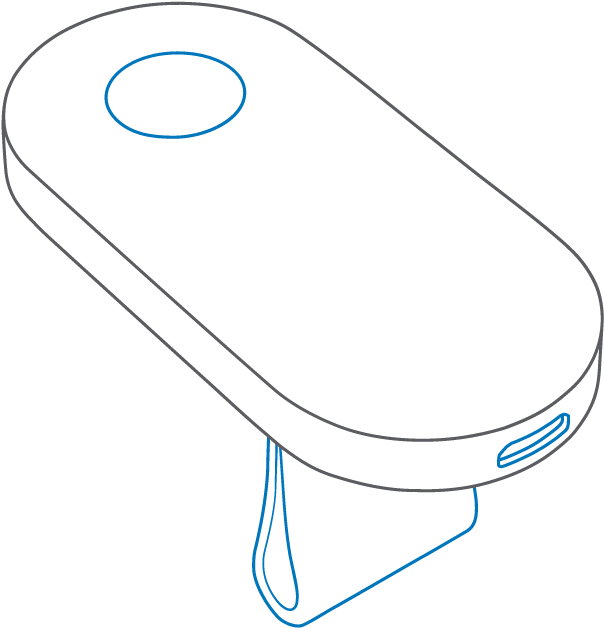 Mshololens Fawkes Bottomview Ol 2-01 - Mouse (750x750), Png Download