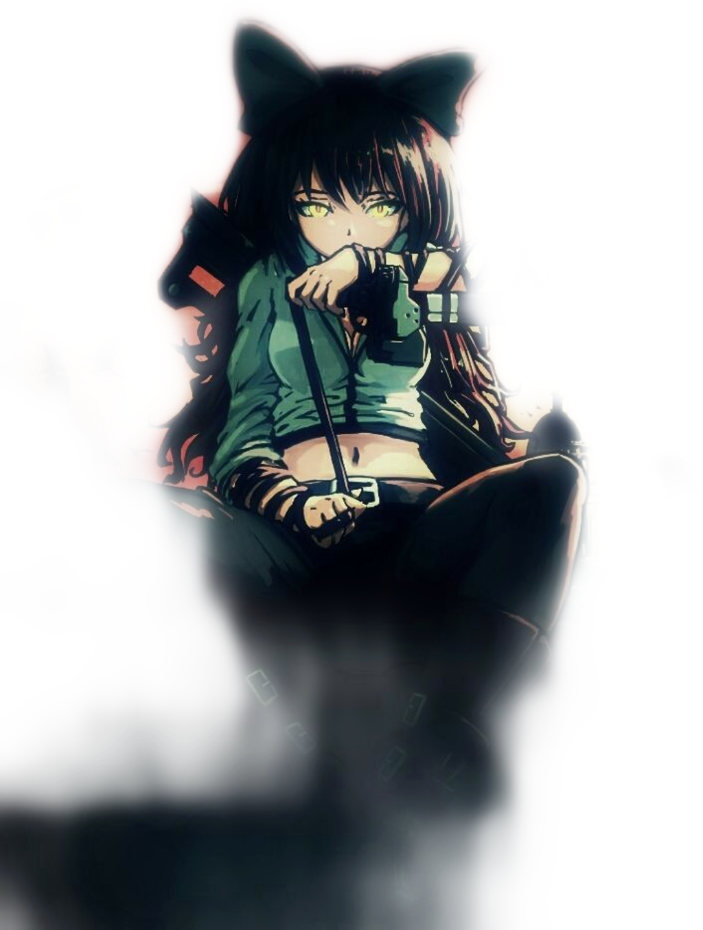 Blakebelladonna Sticker - Cartoon (1024x1355), Png Download
