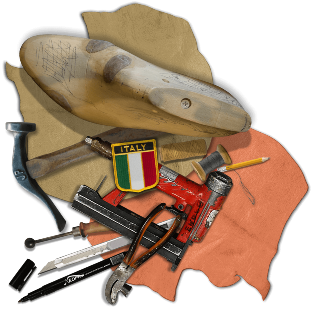 All Custom Shoes Are Handmade By Master Italian Craftsman - Metalworking Hand Tool (623x617), Png Download