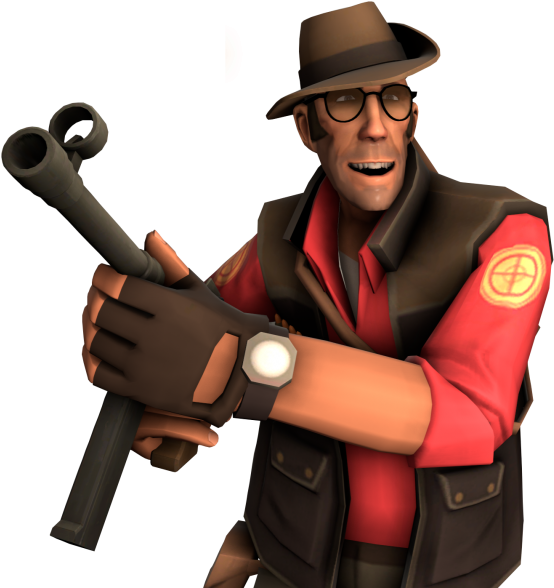 Team Fortress 2 Render (579x600), Png Download