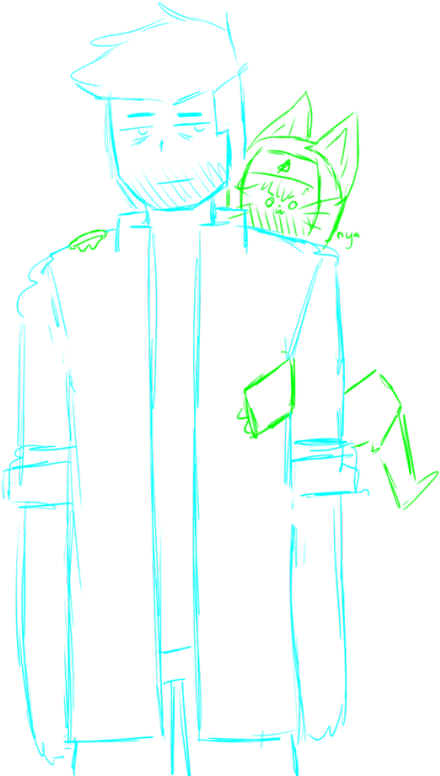 Nekolai Dump Because This Is Gonna Be My New Art Fixation - Illustration (527x810), Png Download