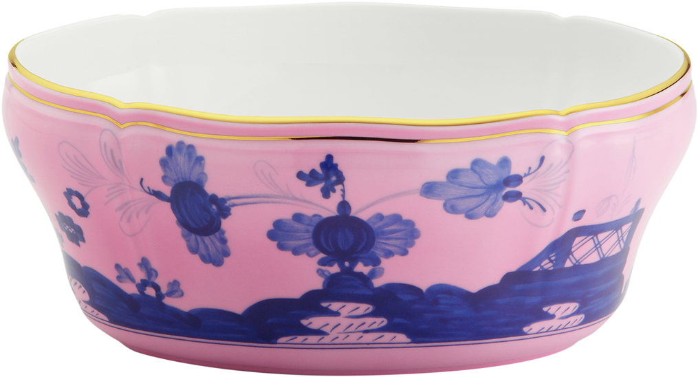 Salad Bowl Oriente Italiano Azalea - Bowl (1412x1022), Png Download