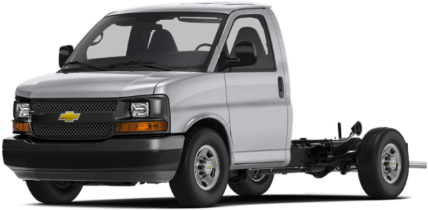 2019 Chevrolet Express Commercial Cutaway 3500 Van - 2017 Chevy Express Cutaway For Sale (640x480), Png Download