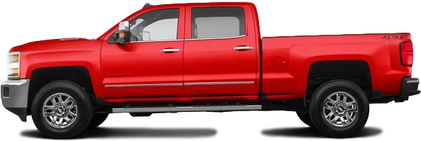 Chevrolet Silverado 2500hd 2019 - Ford Super Duty Side (640x480), Png Download